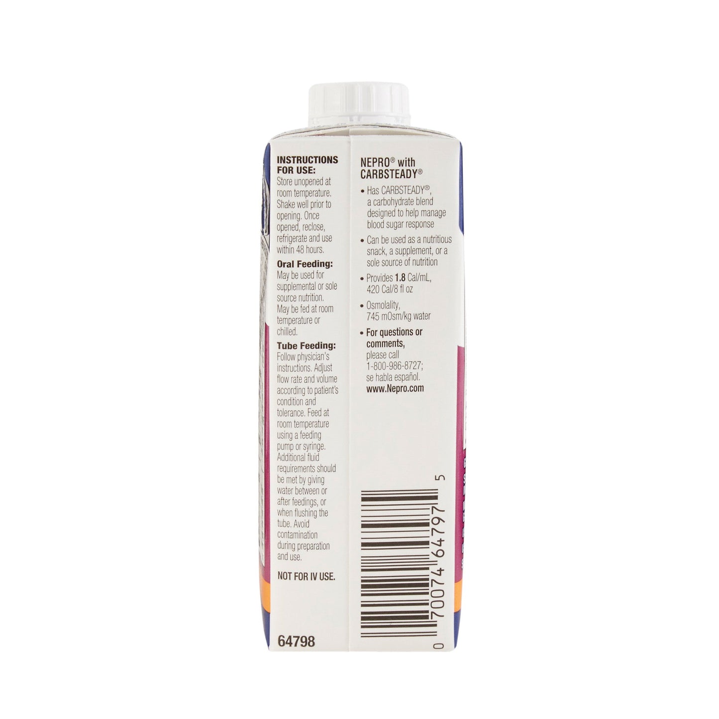Nepro® with Carbsteady® Butter Pecan Therapeutic Nutrition for those on Dialysis