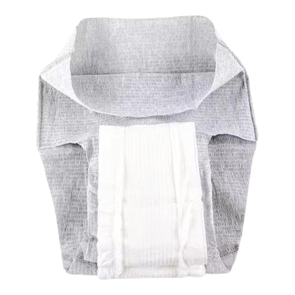 Nexwear Men's Pull-On Absorbent Underwear, Extra Large, Gray