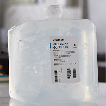 McKesson Ultrasound Gel, Clear, 5 Liter Cubitainer