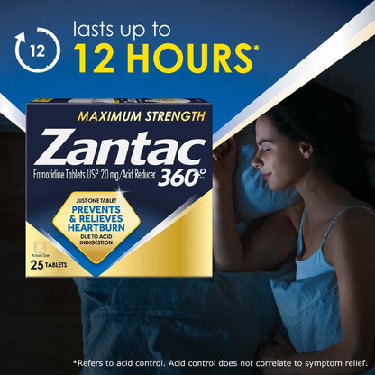 Zantac® Ranitidine HCl 20 mg Tablet 25 Tablets