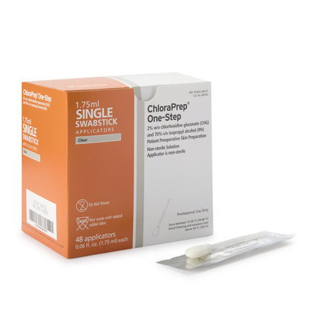 BD 260100 ChloraPrep One-Step Prep Solution 1.75 mL Applicator