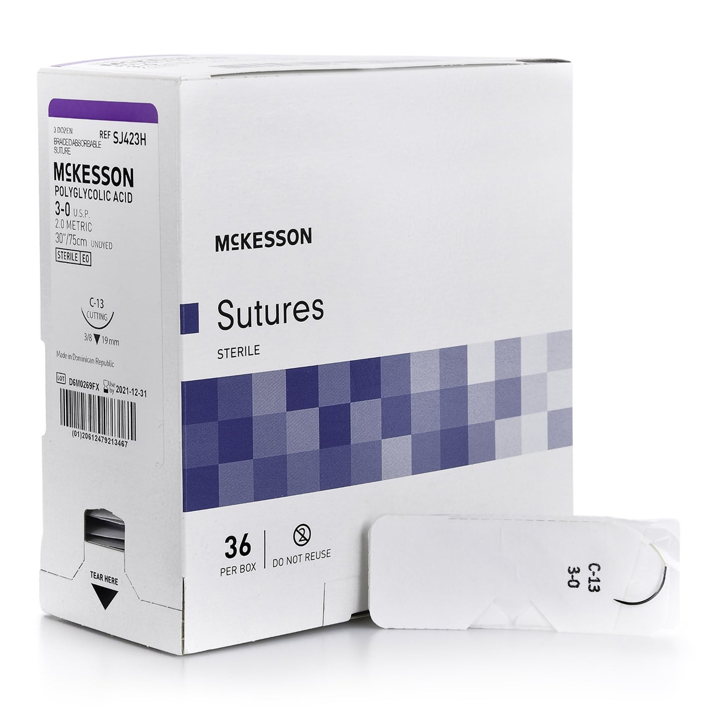 McKesson Suture with C-13 Needle