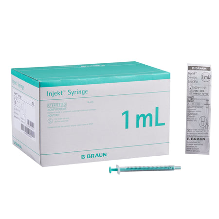 B. Braun 9166017V-02 Injekt General Purpose Syringe, 1 mL