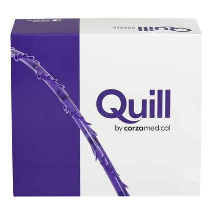 Absorbable Quill Barbed Suture with Needle Quill™ Polydioxanone CTX 1/2 Circle Taper Point Needle Size 2 Barbed Monofilament