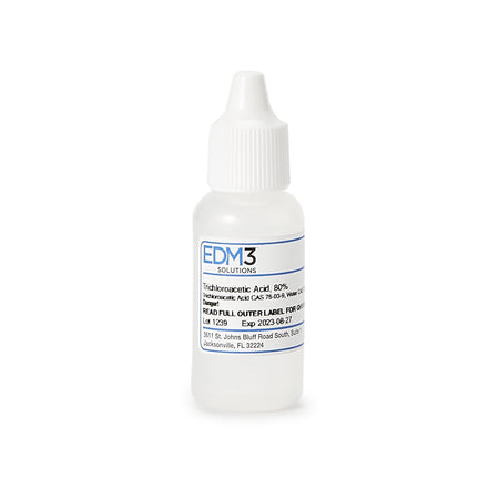 EDM 3 LLC 400567 3 Trichloroacetic Acid, 15 mL