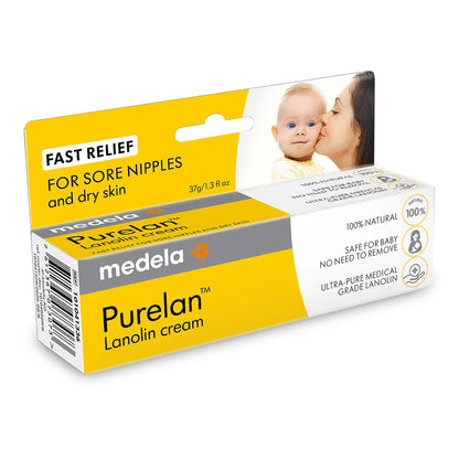 Hand and Body Moisturizer Purelan™ 1.3 oz. Tube Unscented Cream