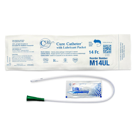 ConvaTec M14UL Cure Medical Urethral Catheter, U-Shape