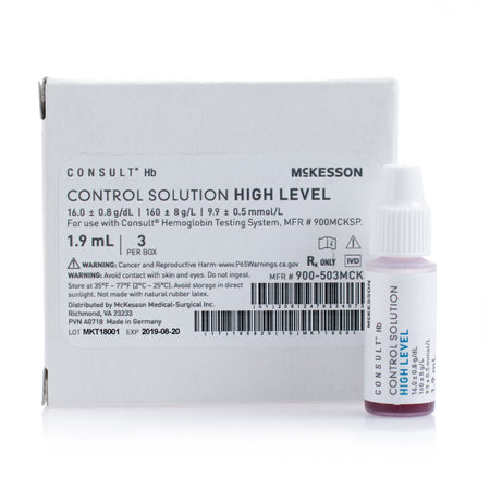 McKesson 900-503MCK Consult Hb Control, Hemoglobin test