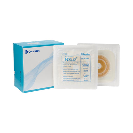 ConvaTec 411803 Sur-Fit Natura Stomahesive Ostomy Barrier With 7/8-1¼ Inch Stoma Opening