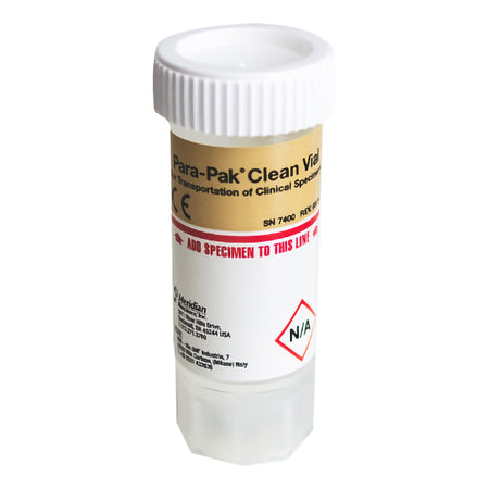 Meridian 900312 Para-Pak Stool Specimen Container, 30 mL