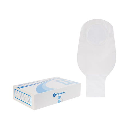 ConvaTec 401514 Sur-Fit Natura Two-Piece Transparent Colostomy Pouch, Vinyl