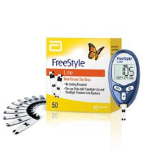 Blood Glucose Test Strips FreeStyle Lite® 100 Strips per Pack