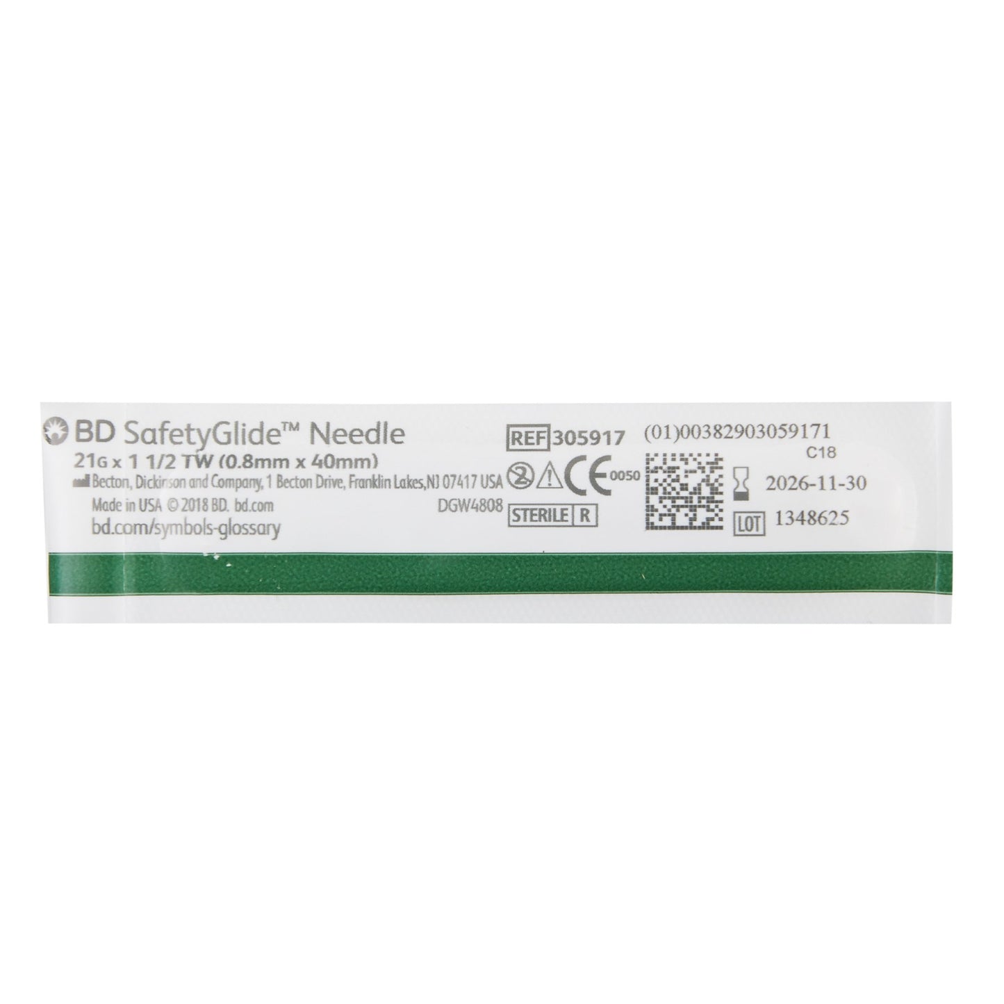 SafetyGlide™ Hypodermic Needle
