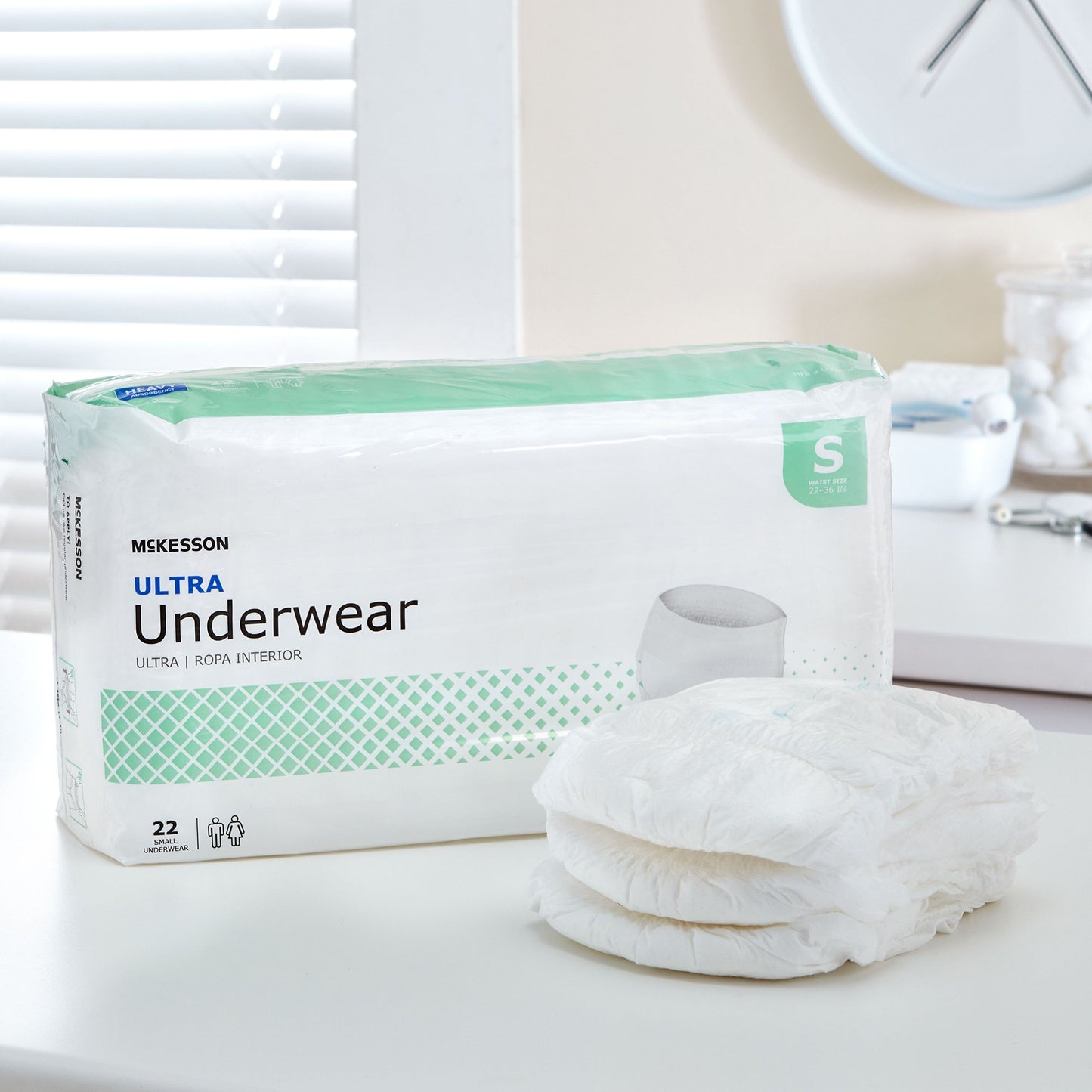 McKesson Ultra Heavy Absorbent Underwear, Small