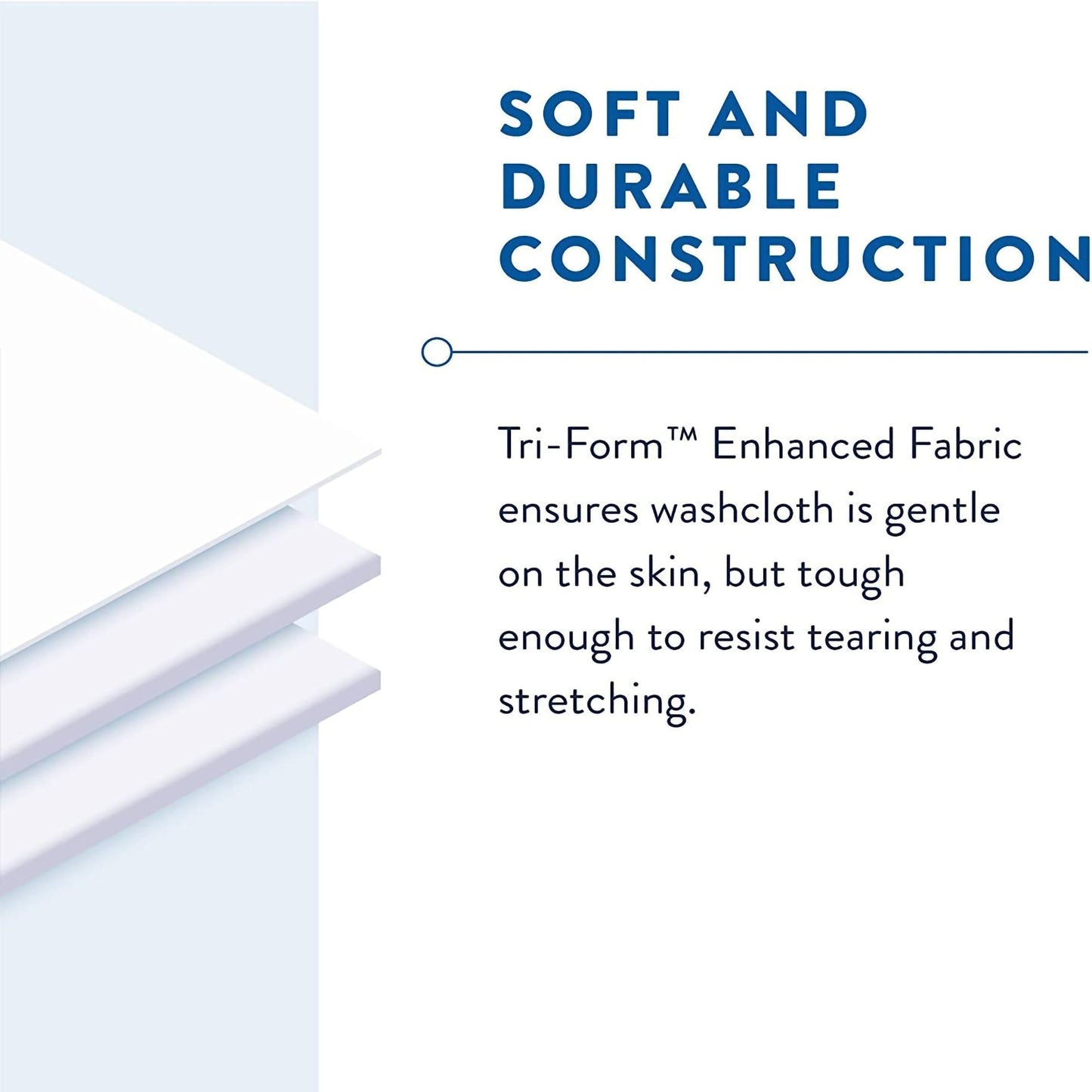 Prevail® WW-715 Disposable Adult Washcloths