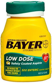 Bayer 280210030 Low Dose Aspirin Pain Relief