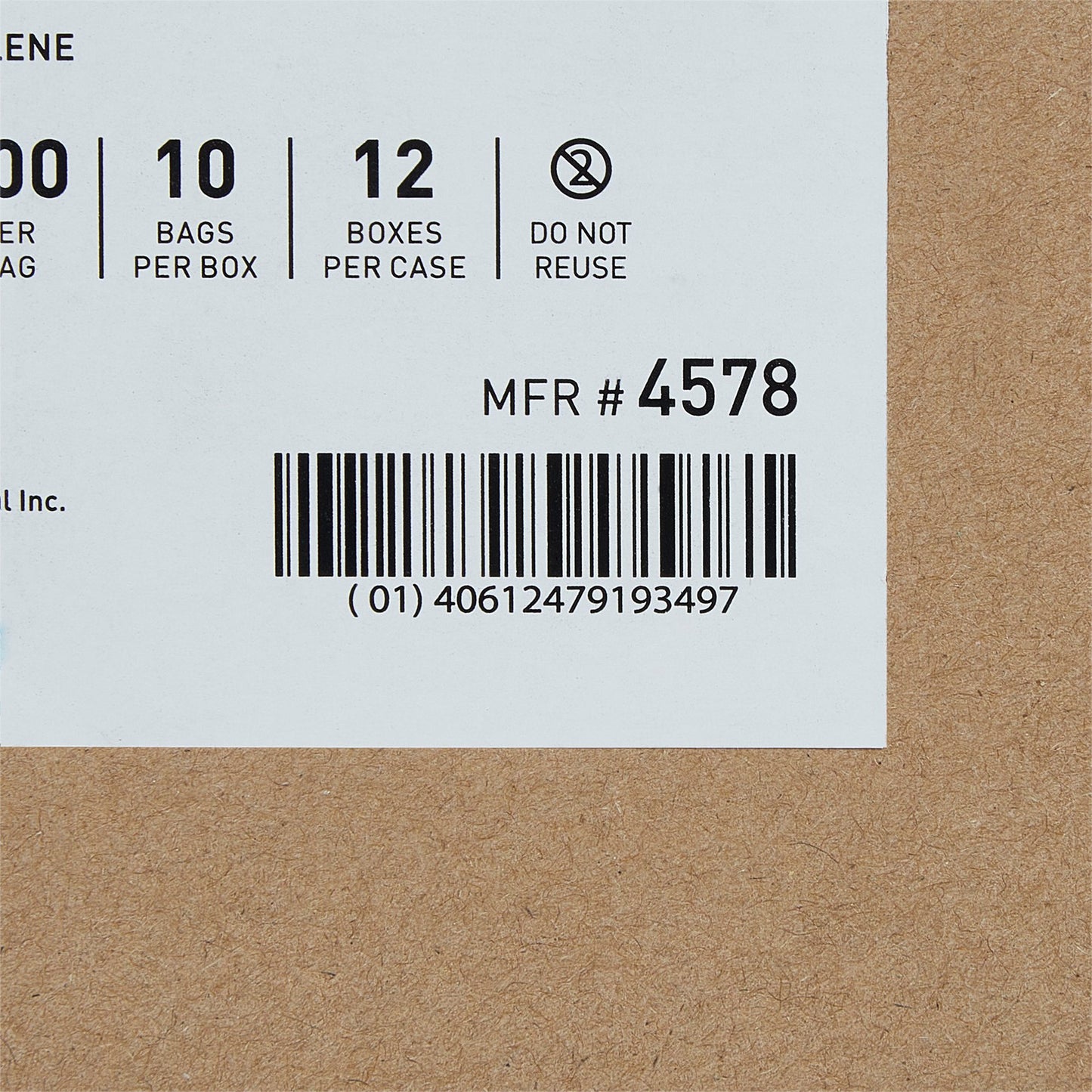 McKesson Zip Closure Bag, 3 x 5 in.