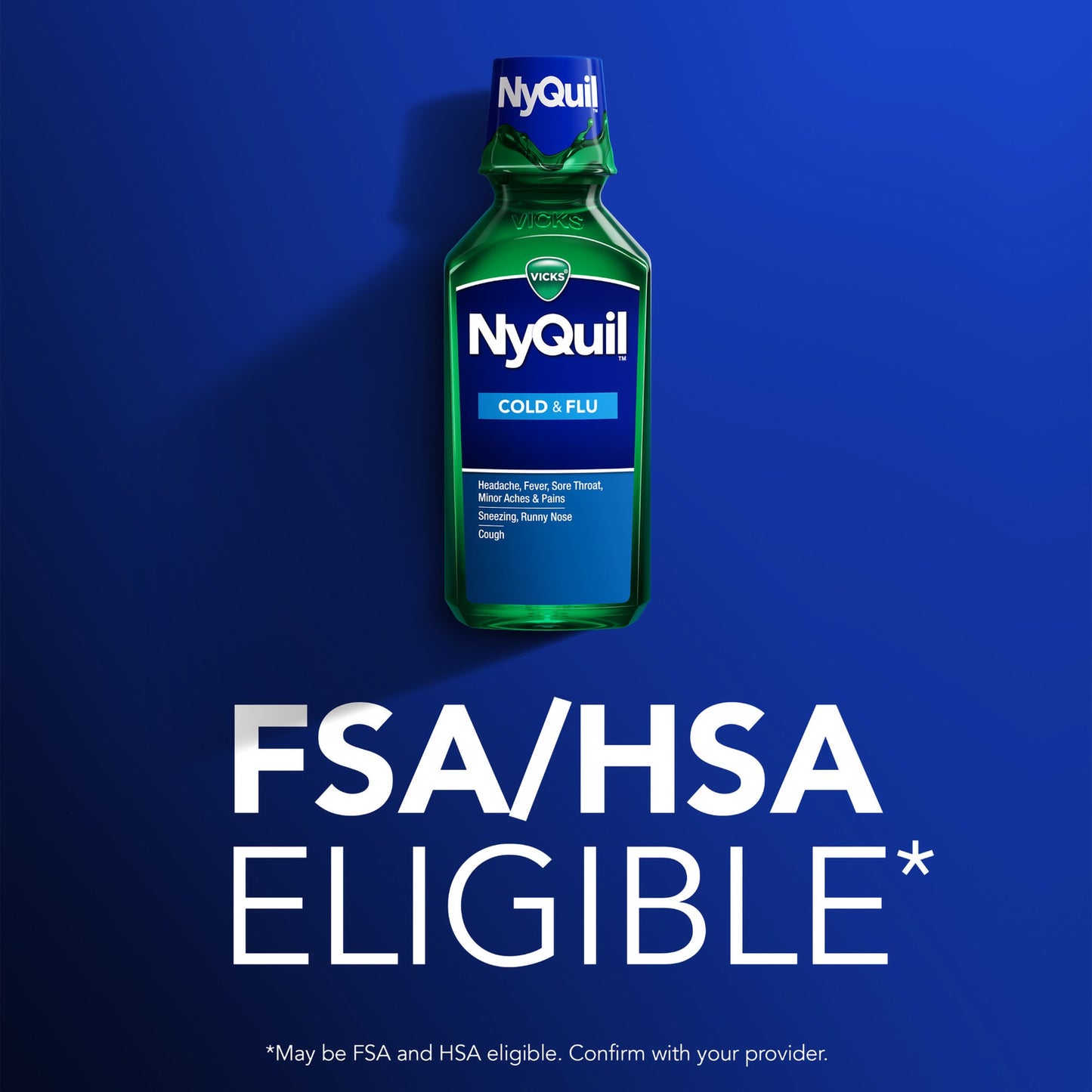Vicks NyQuil Cold & Flu Nighttime Relief Liquid