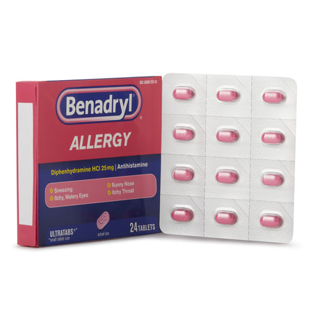 J & J Sales 50580022651 Benadryl Diphenhydramine Allergy Relief