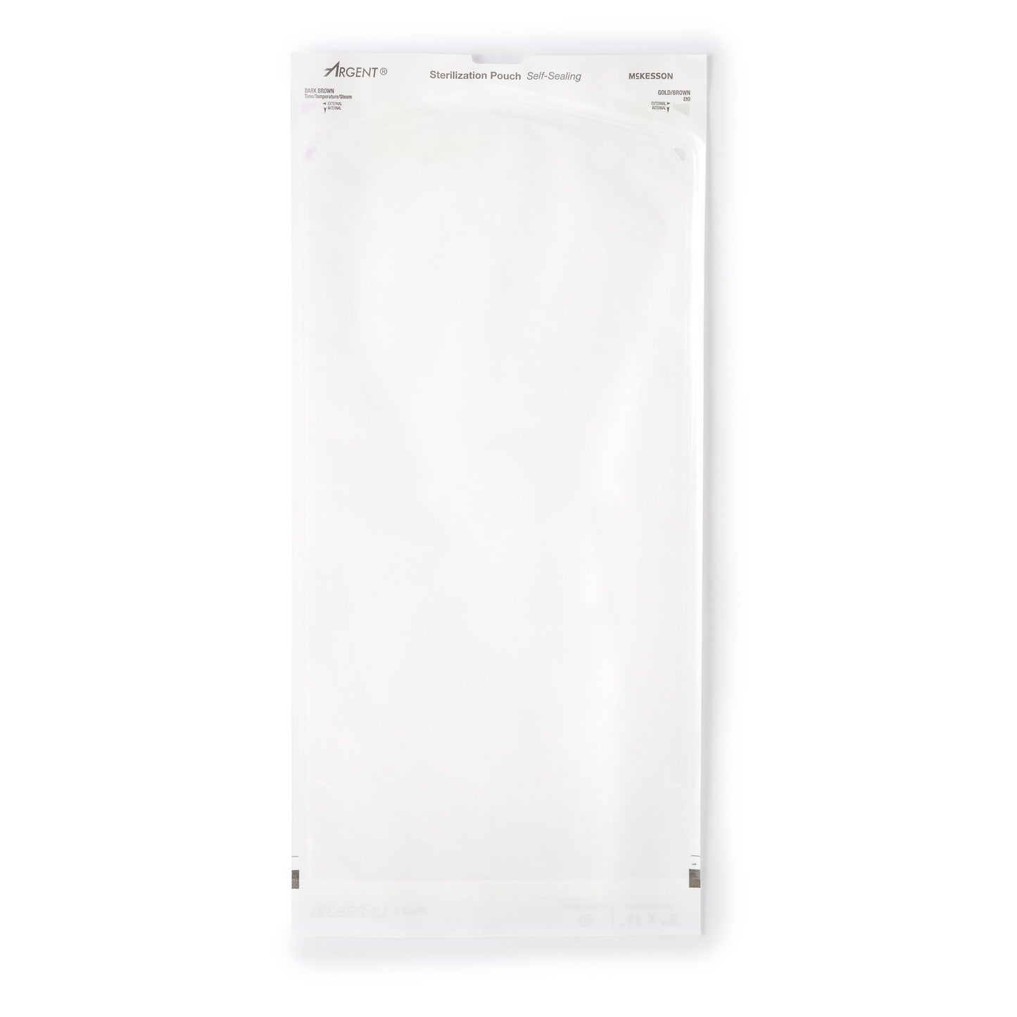 McKesson Argent® Sure-Check® Sterilization Pouch, 8 x 16 Inch