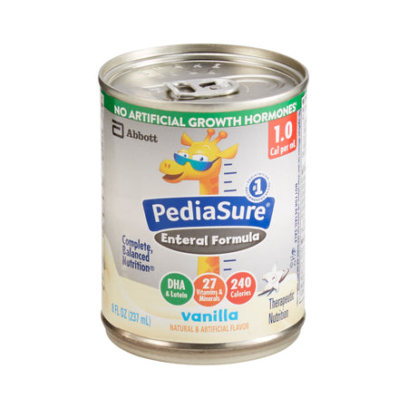 Abbott Nutrition 67401 PediaSure Enteral Formula, Vanilla, 8-ounce can
