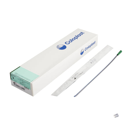 Coloplast 614 Self-Cath Urethral Catheter, 14 Fr., Unisex, Coude