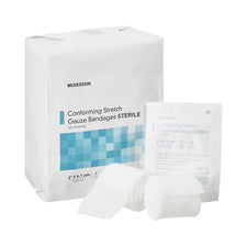 McKesson Sterile Conforming Bandage, 2 Inch x 4-1/10 Yard