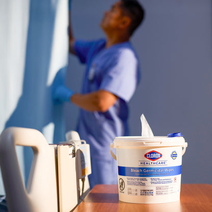 Clorox Healthcare® Bleach Germicidal Wipes, Canister, 70 ct.