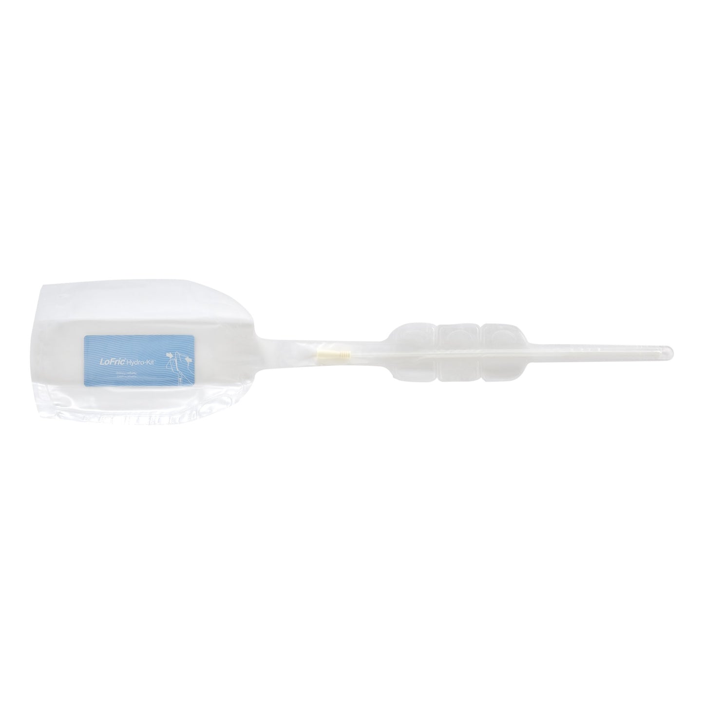 Intermittent Closed System Catheter Tray LoFric® Hydro-Kit™ Male / Straight Tip 12 Fr. Without Balloon Hydrophilic Coated Polyolefin-Based Elastomer (POBE)