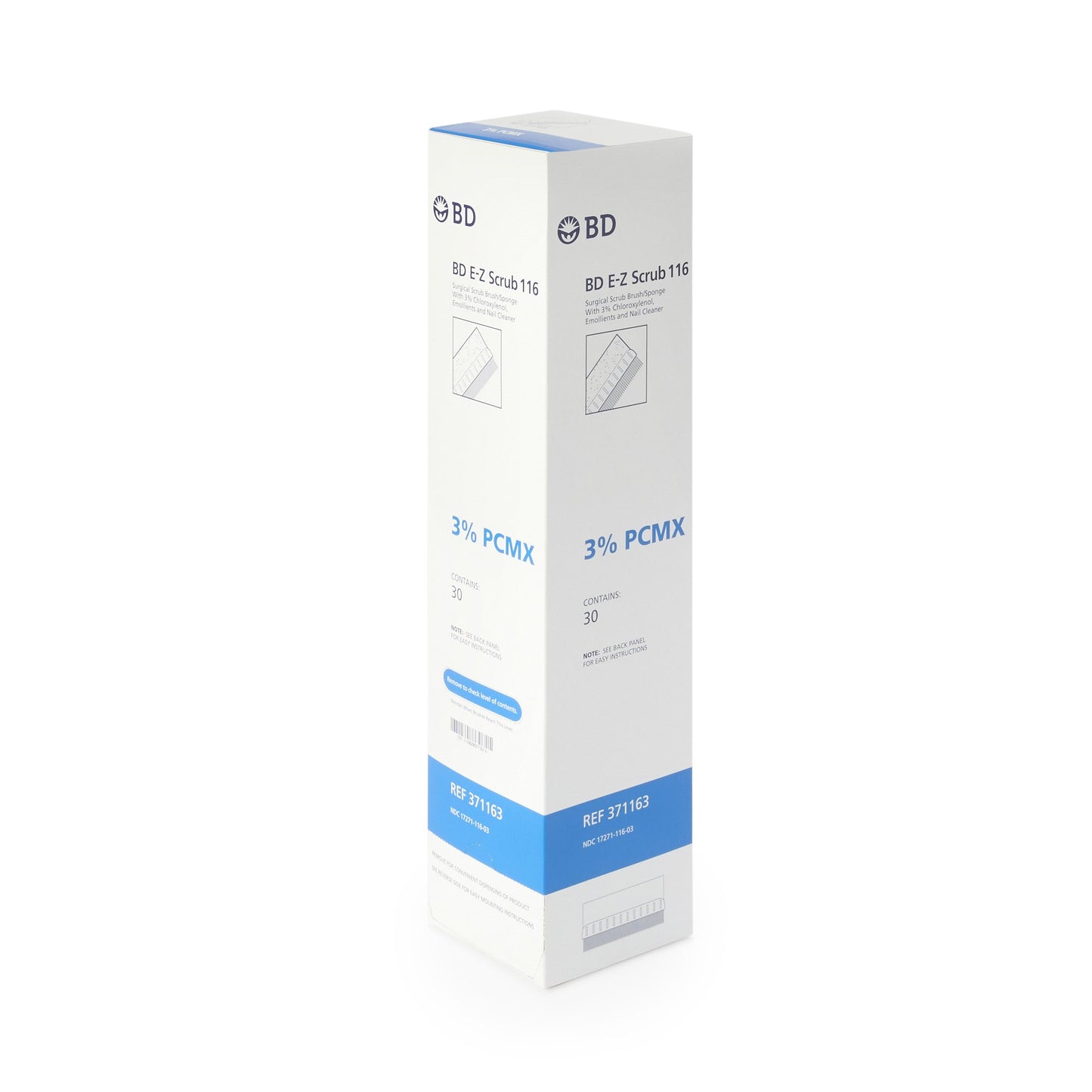 E-Z Scrub™ Chloroxylenol Impregnated Brush, Blue