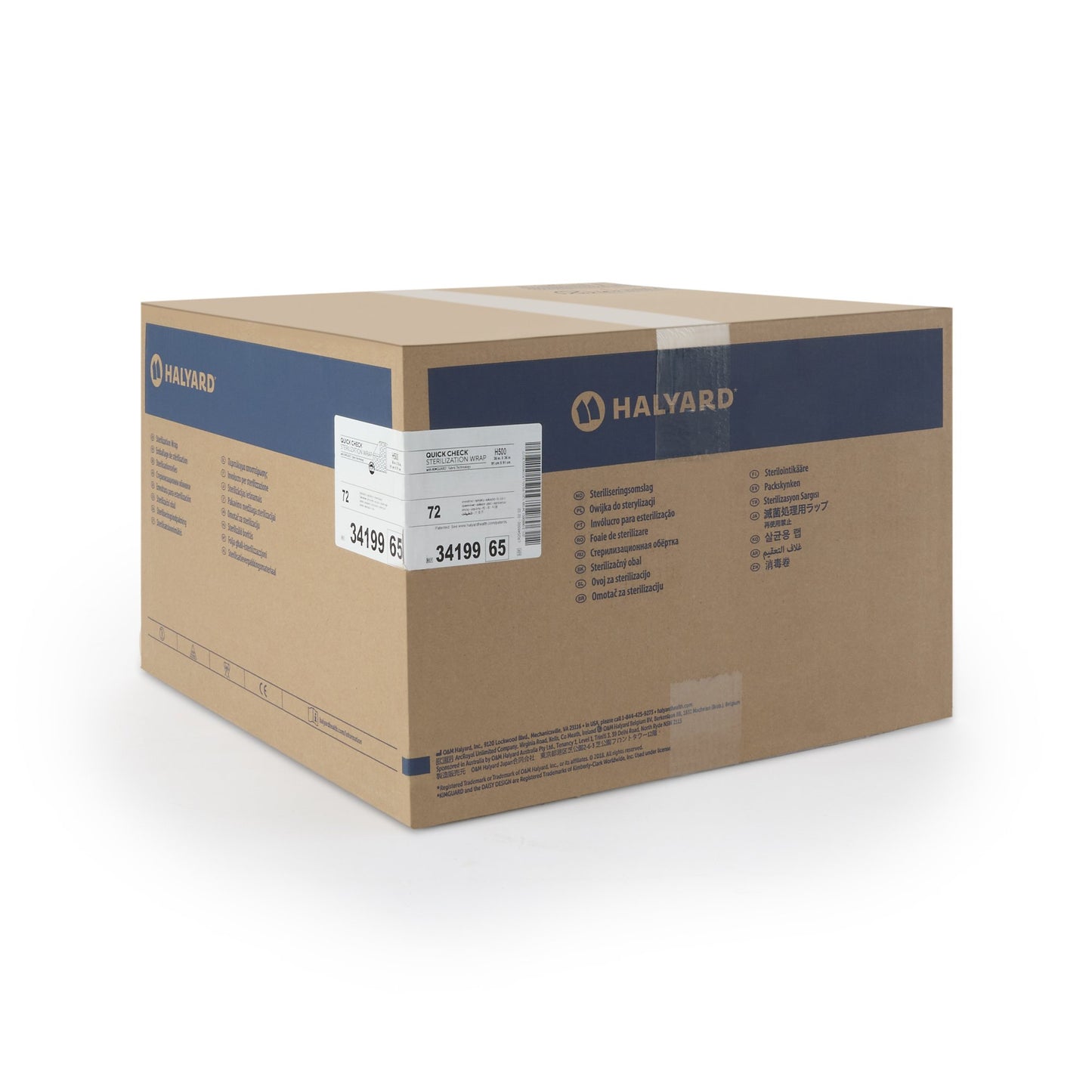 Quick Check H500 Sterilization Wrap, 36 x 36 Inch