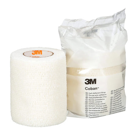 Solventum 1583W 3M Coban Self-adherent Closure Cohesive Bandage, 3 Inch x 5 Yard