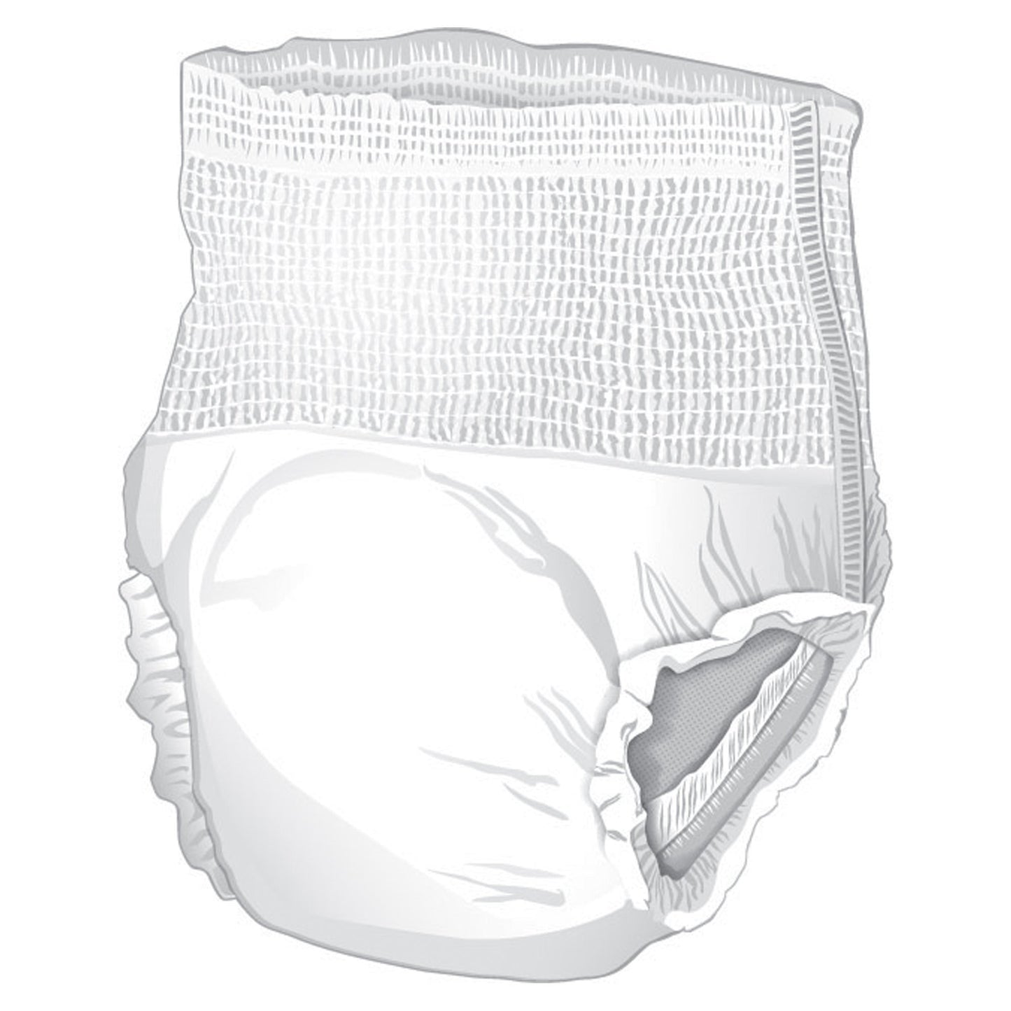 McKesson Classic Light Absorbency Incontinence Underwear, Extra Large