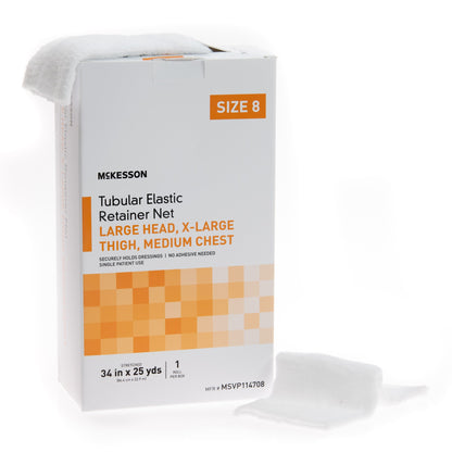 McKesson Tubular Bandage, Size 8, 25 Yard