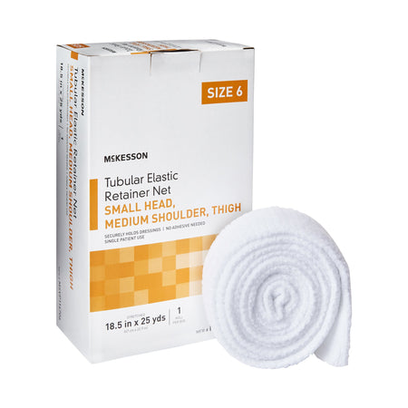 McKesson MSVP114706 Tubular Bandage, Small Head, Medium Shoulder, Thigh, 18.5" x 25 Yard