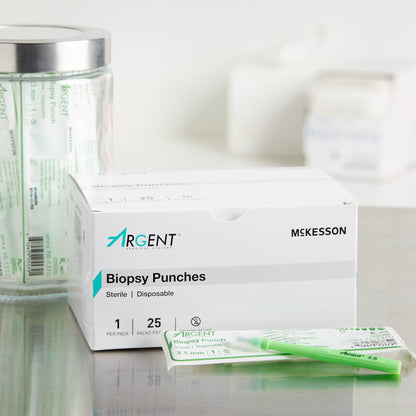 Biopsy Punch McKesson Argent™ Dermal 2.5 mm