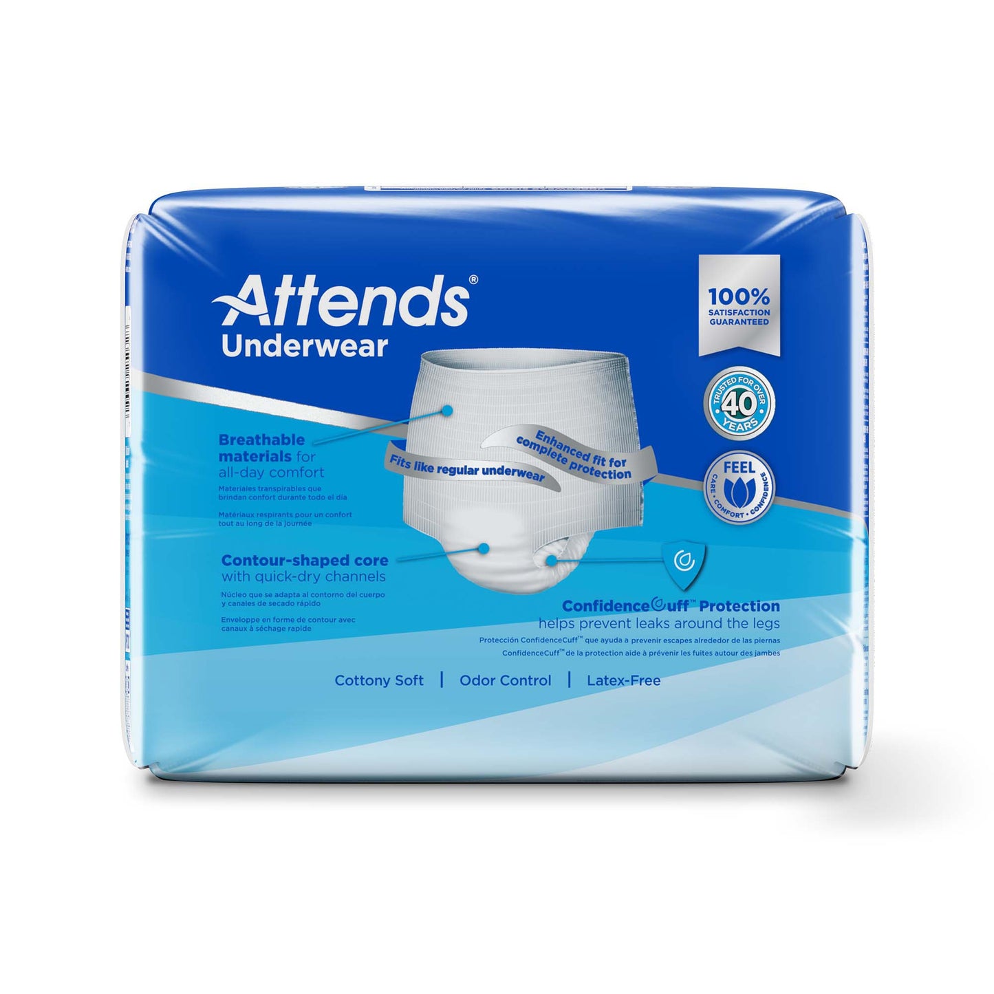 Attends® Advanced Underwear, Large