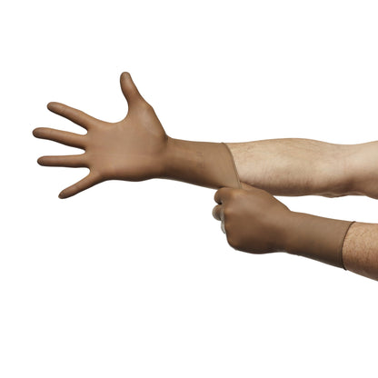 Encore® Latex Micro Surgical Glove, Size 7, Brown