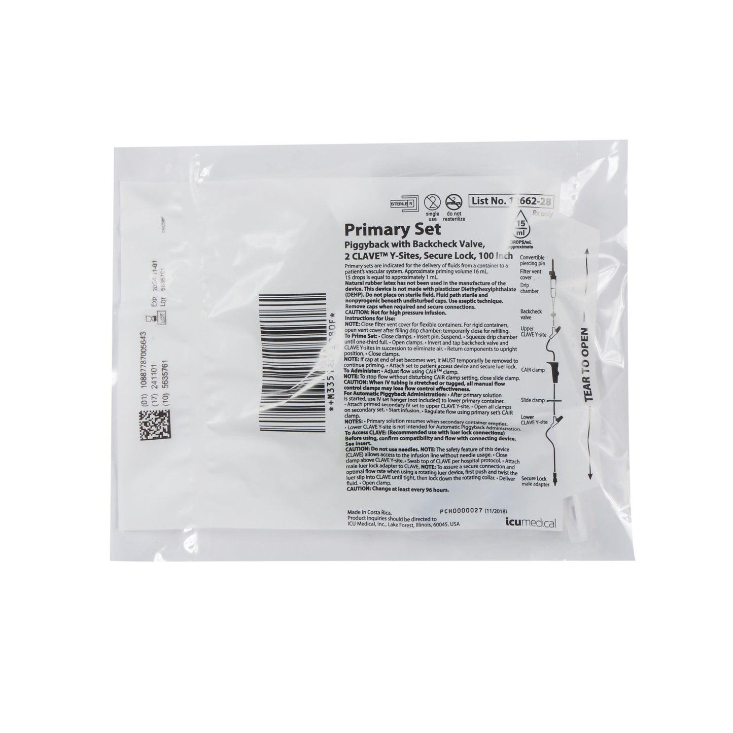 LifeShield® Primary Piggyback Set