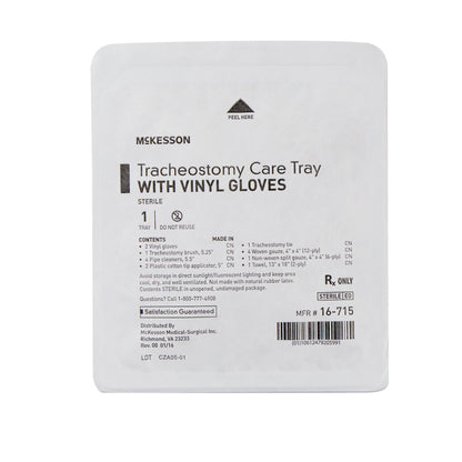 McKesson Tracheostomy Care Tray