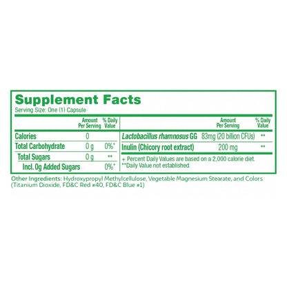 Probiotic Dietary Supplement Culturelle® 20 per Box Capsule