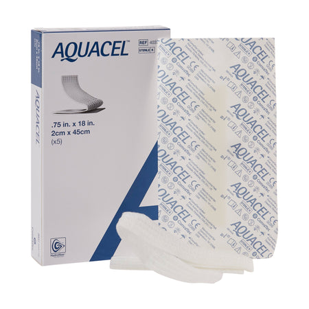 Convatec 403770 Aquacel® Ribbon Hydrofiber Gelling Fiber Wound Dressing, ¾ x 18 Inch