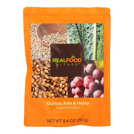 Nutricia North America 176992 Real Food Blends Quinoa, Kale & Hemp Pureed Blend for Tube Feed, 9.4-ounce