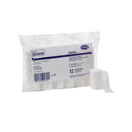 Hartmann 80200000 Conco Conforming Bandage, 2 Inch x 4-1/10 Yard, 1-Ply