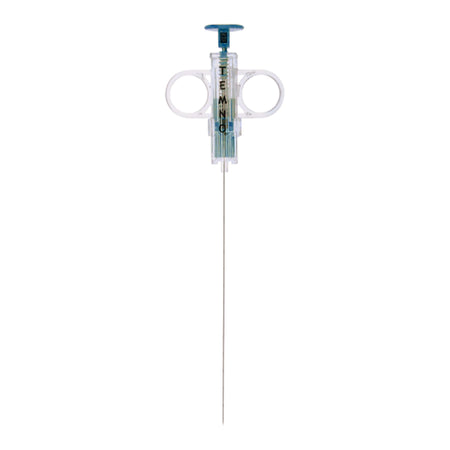 Soft Tissue Biopsy Device Temno® 16 Gauge 9 cm Length Blue Beveled Sharp Tip