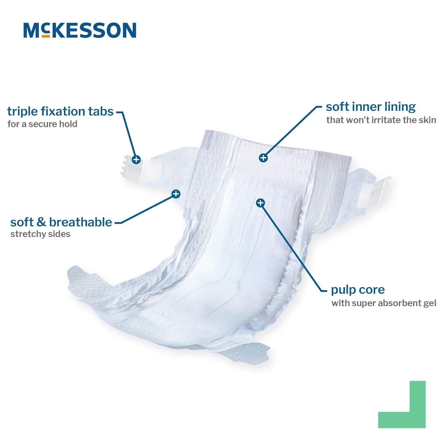 McKesson Baby Diaper, Size 4