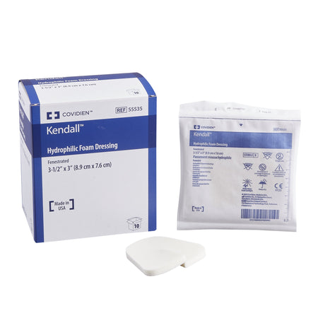 Cardinal 55535 Kendall Nonadhesive without Border Foam Dressing