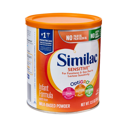 Similac® Sensitive® Powder Infant Formula, 12-ounce can