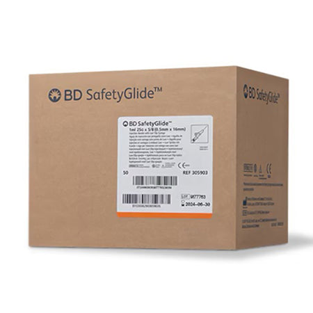 BD 305903 SafetyGlide Syringe with Hypodermic Needle