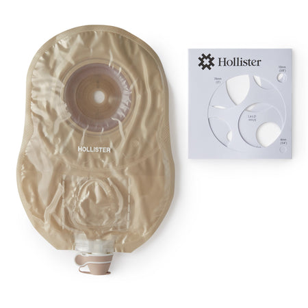 Hollister 84138 CeraPlus Soft Convex 1-Piece Ultra Clear Urostomy Pouch